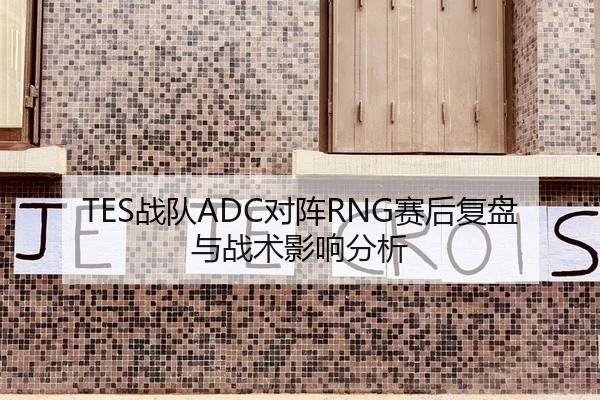 TES战队ADC对阵RNG赛后复盘与战术影响分析